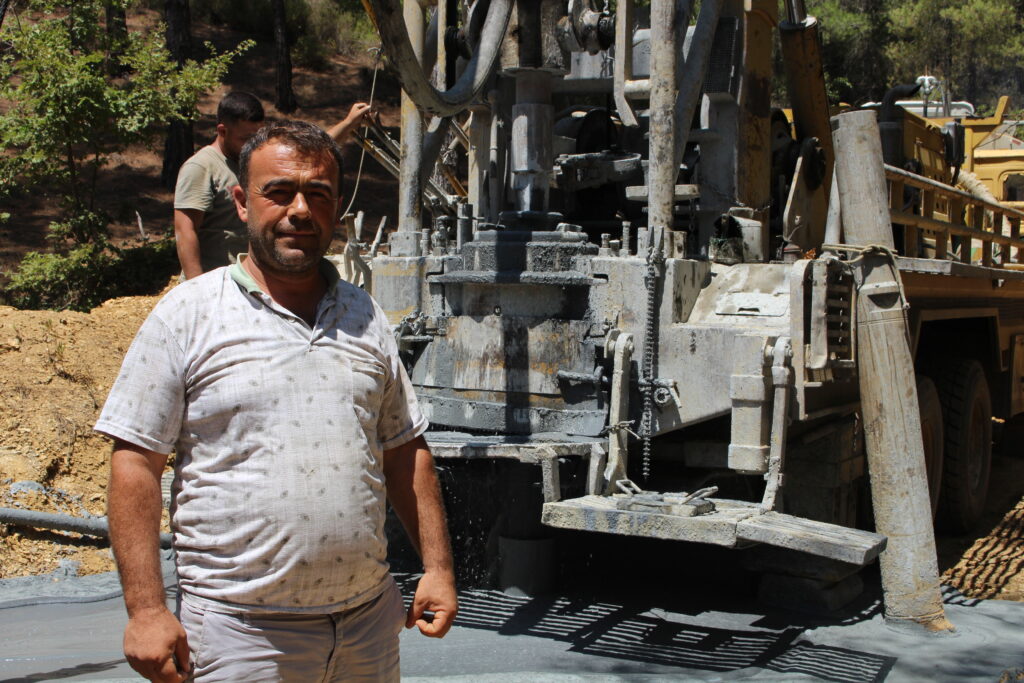 ASAT’tan Gazipaşa kırsalında içme suyu çalışması