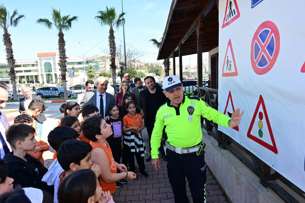 Kocagöz, Trafik Eğitim Parkı’nda