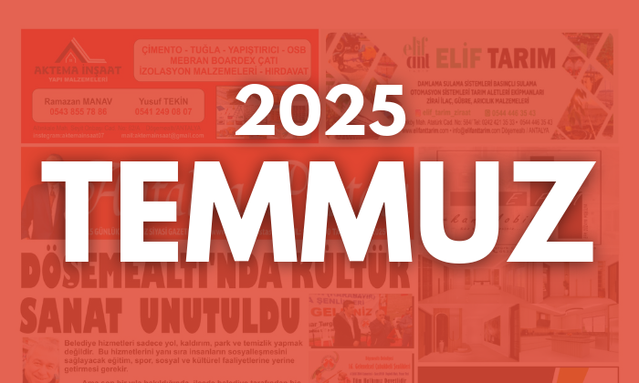 E-Gazete: 15 Temmuz 2025