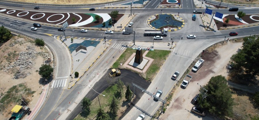 Elmalı Kavşağı’nda Düzenleme Yapıldı