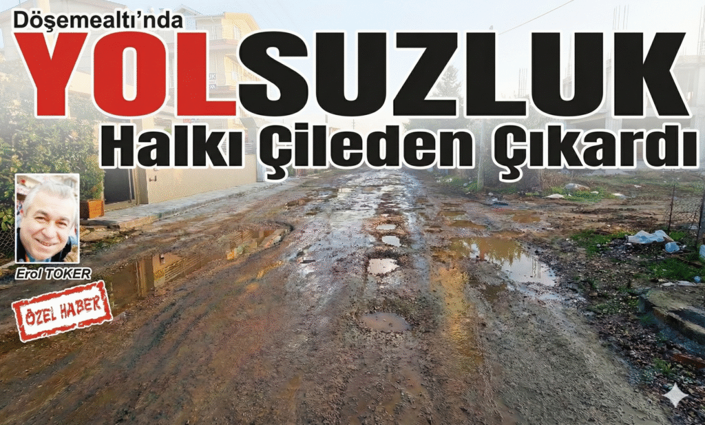 Döşemealtı’nda Yolsuzluk Halkı Çileden Çıkardı