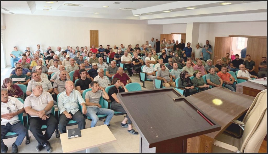 DÖŞEMEALTI’NDA ÇİFTÇİLERİMİZE B-RECETE VE BİTKİKORUMA ÜRÜNLERİ UYGULAMA EĞİTİMİ VERİLDİ