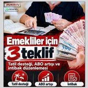 EMEKLİLER İÇİN 3 TEKLİF
